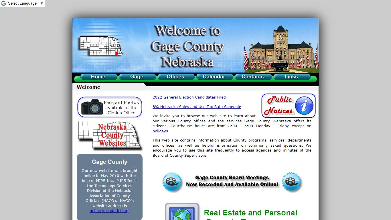 Gage County Nebraska